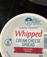 Whipped cream cheese spread