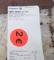 Fondant au chocolat
