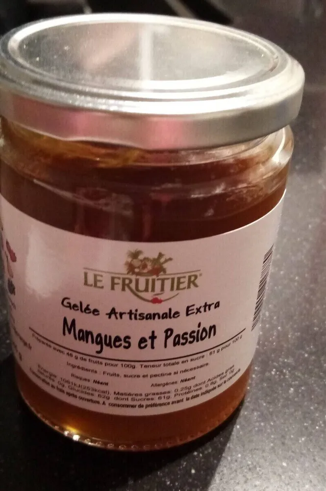 Gelée artisanale mangues & passion