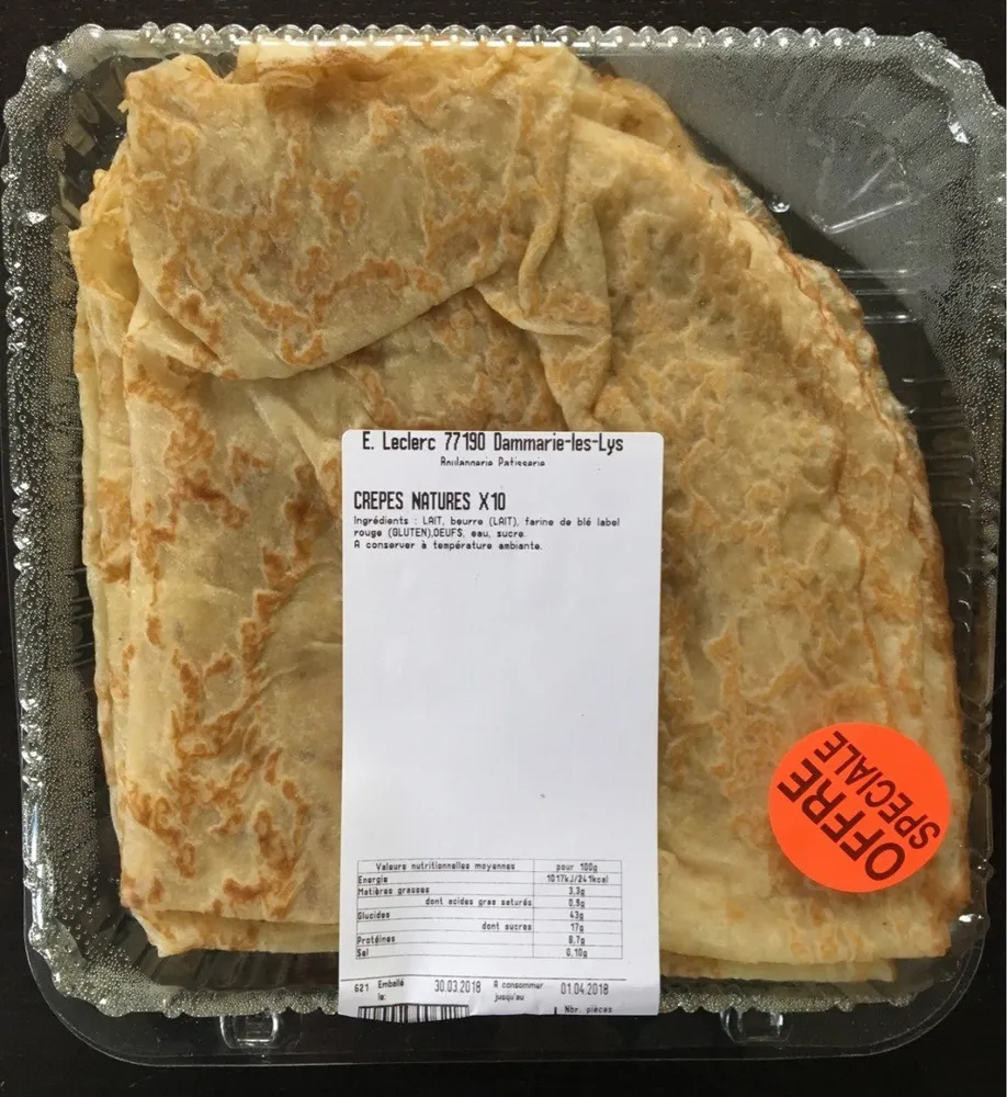 Crepes Natures