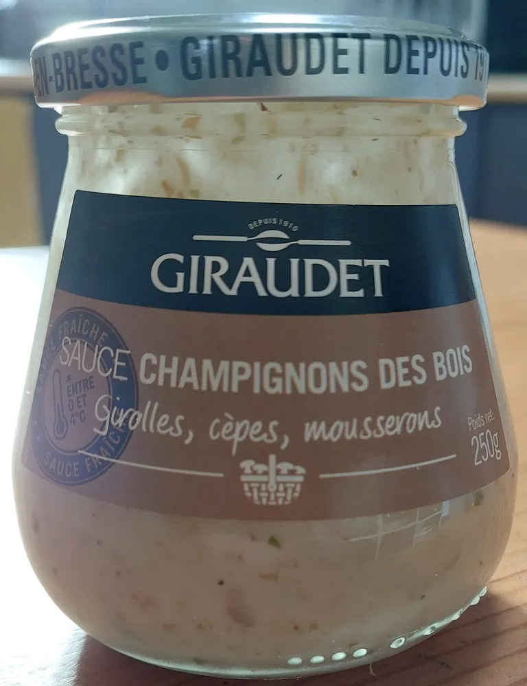 Sauce Champignons des Bois