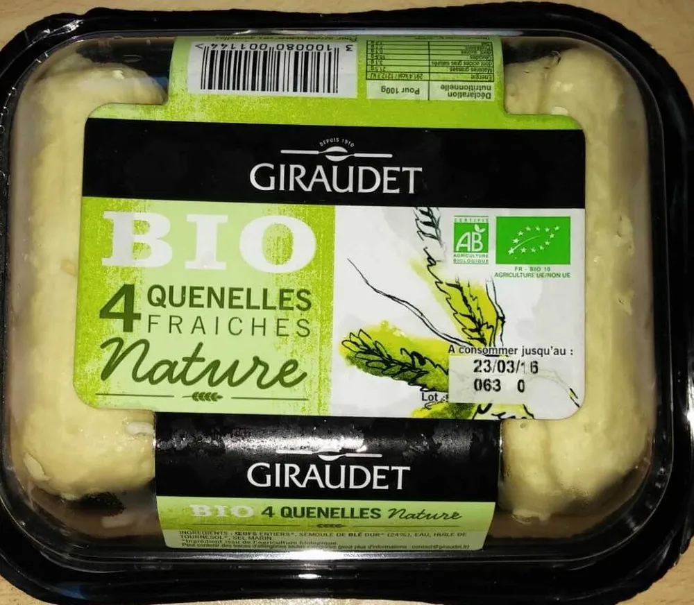 4 quenelles fraîches nature