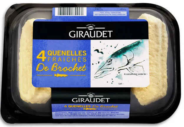 4 Quenelles Fraîches De Brochet sauvage