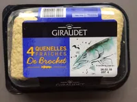 320G Barquette De Quenelles De Brochet