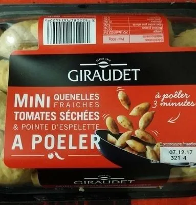 Mini quenelles fraîches Tomates séchées & pointe d'espelette