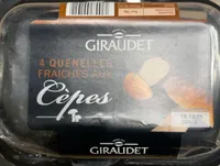 4 quenelles fraiches aux cèpes