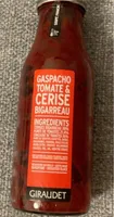 Gaspacho tomates et cerises bigarreau
