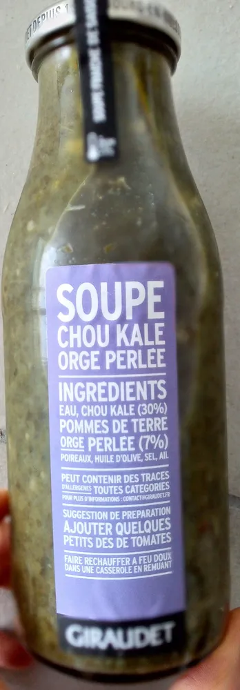 Soupe Chou Kale Orge perlé