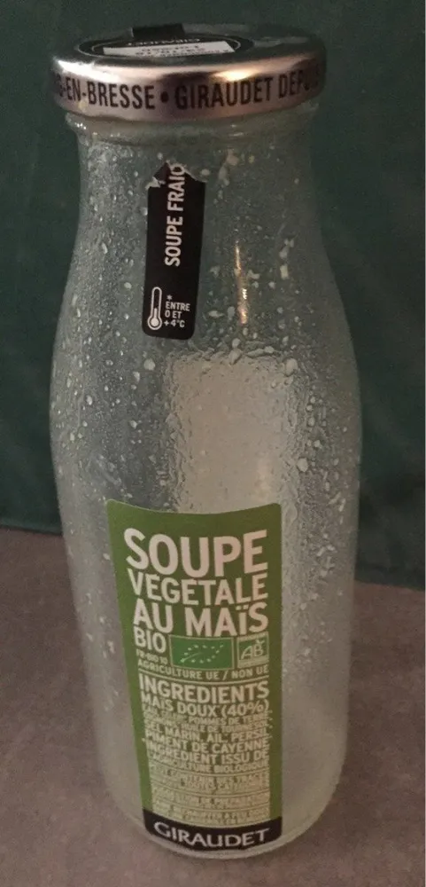 Soupe vegetale au mais