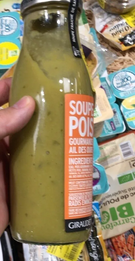 Soupe poids gourmand ail des ours