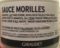 Kenelle Sauce morilles