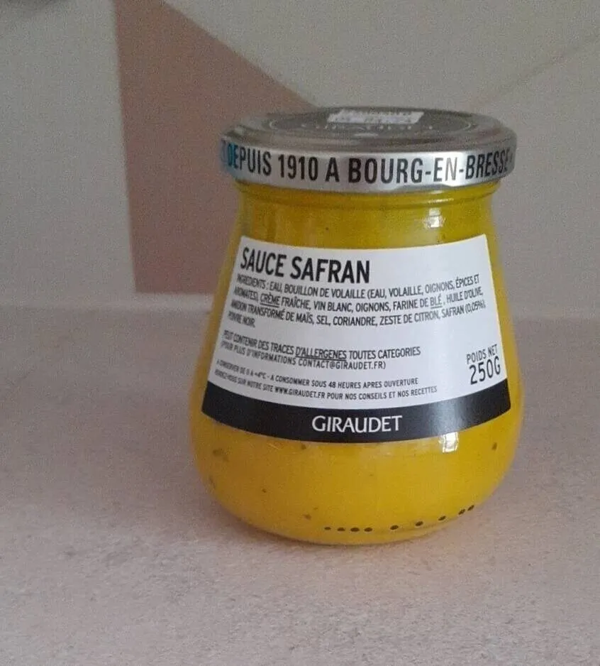 Sauce safran