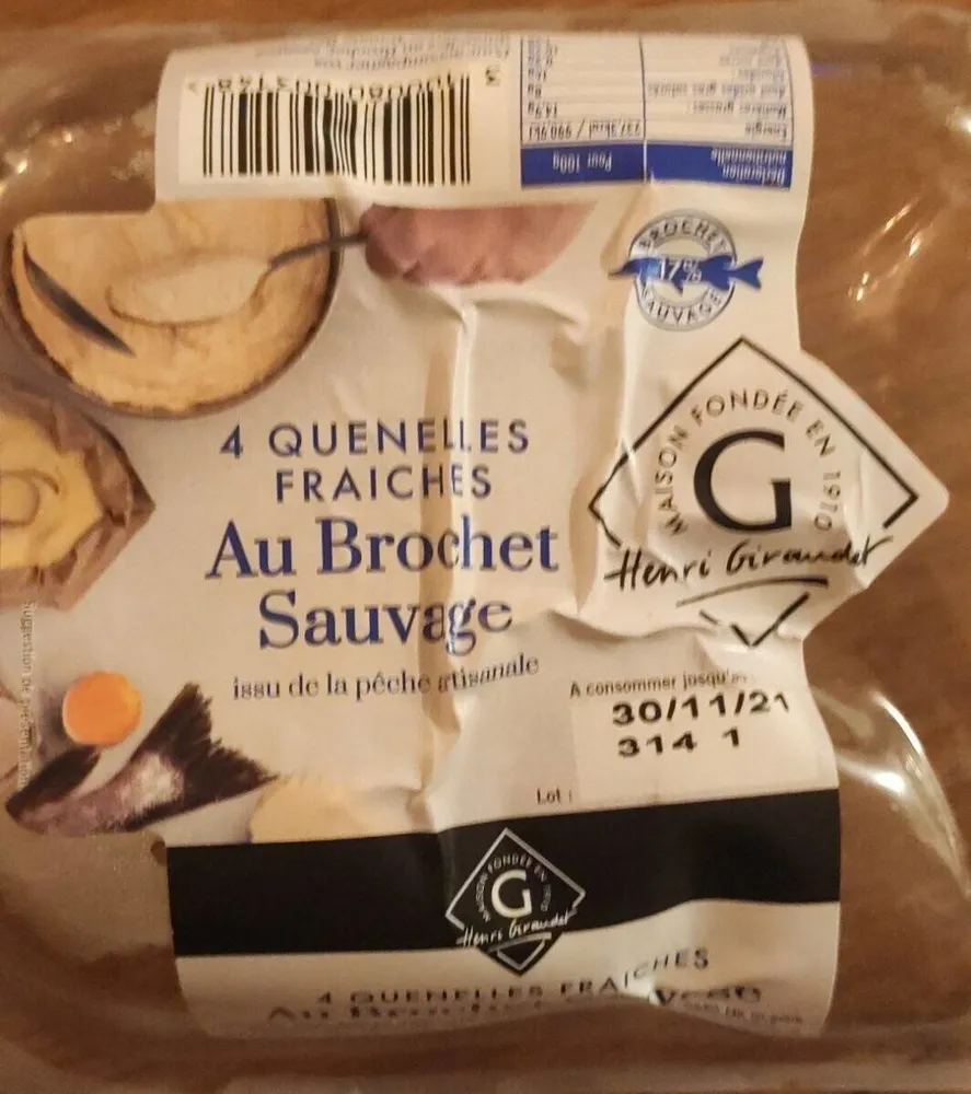 Quenelles au brochet sauvage