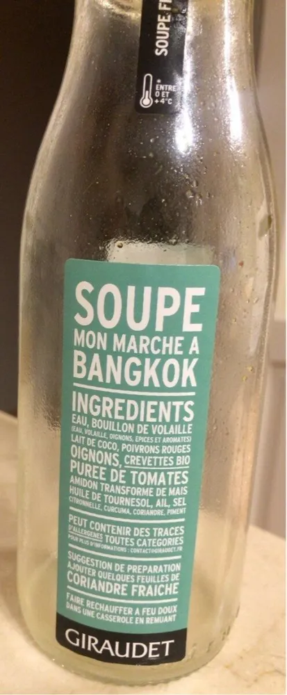 Soupe mon marche a Bangkok