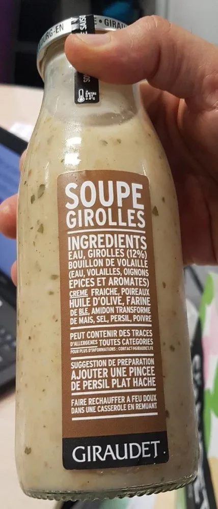 Soupe Girolles