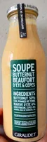 Soupe butternut beaufort d'été & cèpes