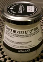 Sauce herbes et citron