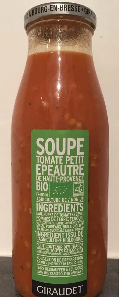 Soupe Tomate Petit Épeautre