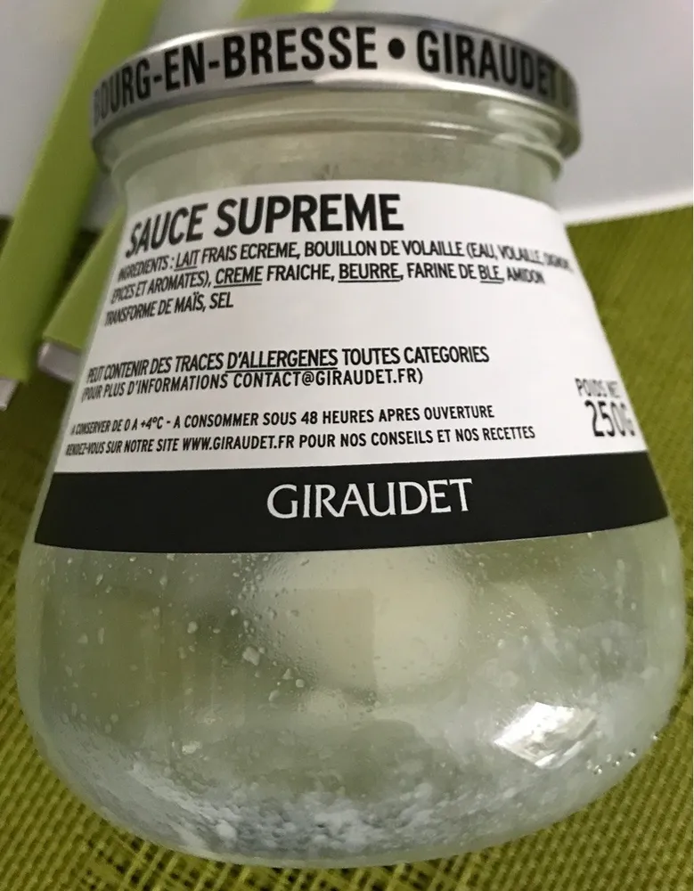 Sauce suprême