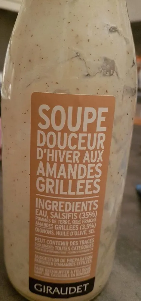 Soupe douceur d'hiver