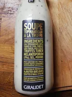 Soupe topinambour à la truffe
