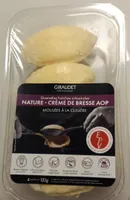 Quenelles nature créme de Bresse aop