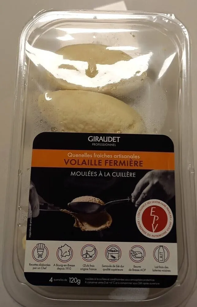 Quenelles volaille fermière