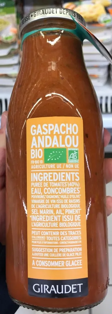 Gaspacho andalou bio
