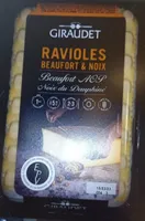 Ravioles Beaufort et Noix