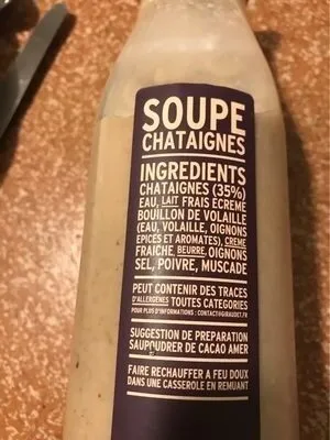 Soupe chataigne
