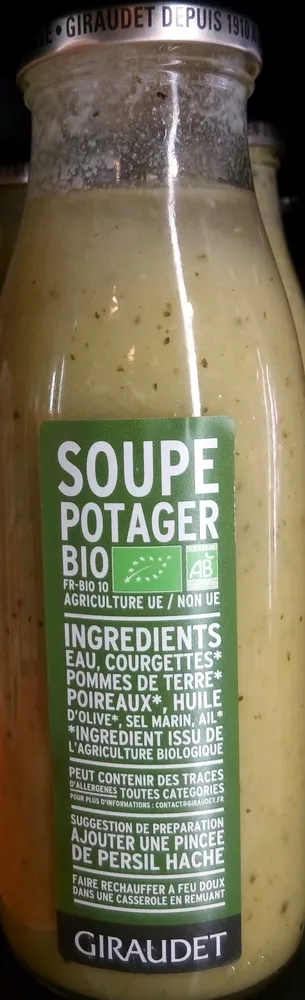 Soupe potager bio