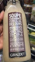 Soupe chataignes et cepes