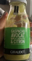 GASPACHO AVOCAT BRINS DE CIBOULETTE ET CITRON