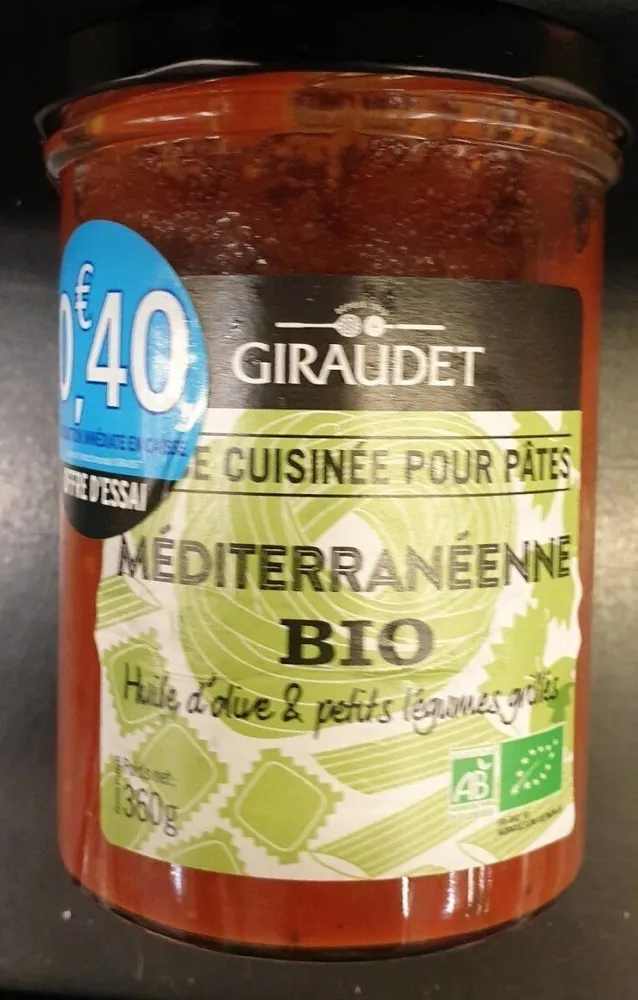 Sauce cuisinée pour pâtes