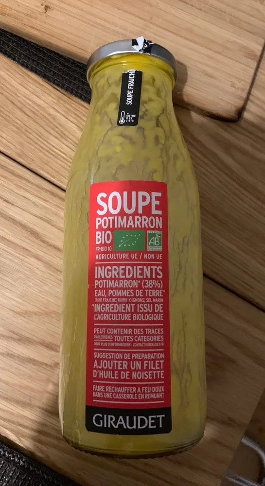 Soupe potimarron