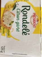 Rondele citron givré