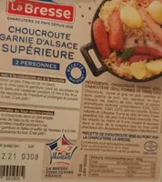 Choucroute garnie d'Alsace supérieure