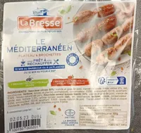Le méditerranéen plateau 4 brochettes