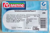 Schinkenzwiebeln Mettwurst