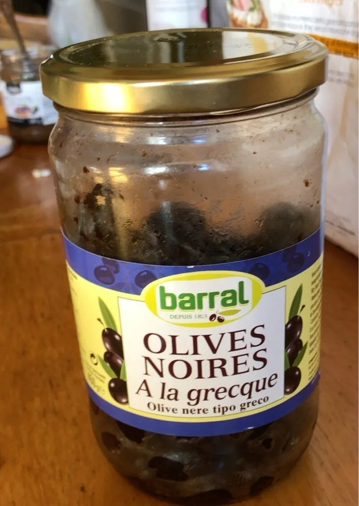 Olives Noires A La Grecque