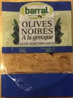 Olives noires a la grecque