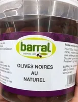 Olives noires au naturel