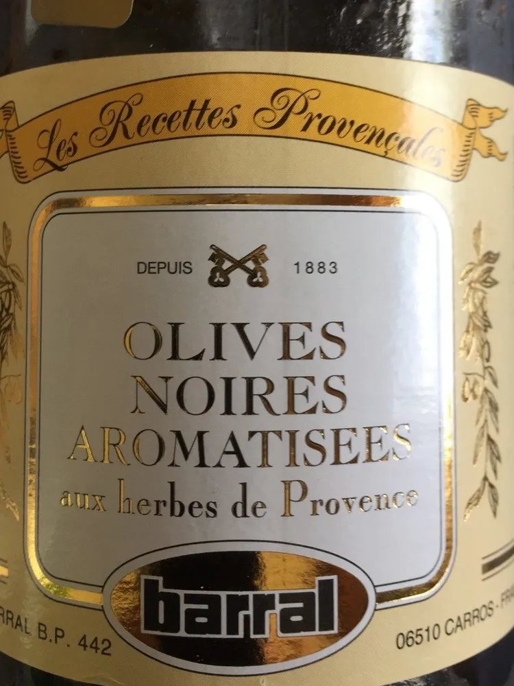 Olives Noires Aromarisées