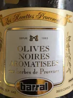Olives Noires Aromarisées
