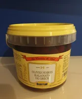 Olives noires Kalamata de Grèce