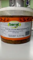 Olives Cocktail Méditerranéen Barral 4KG, 1 Seau