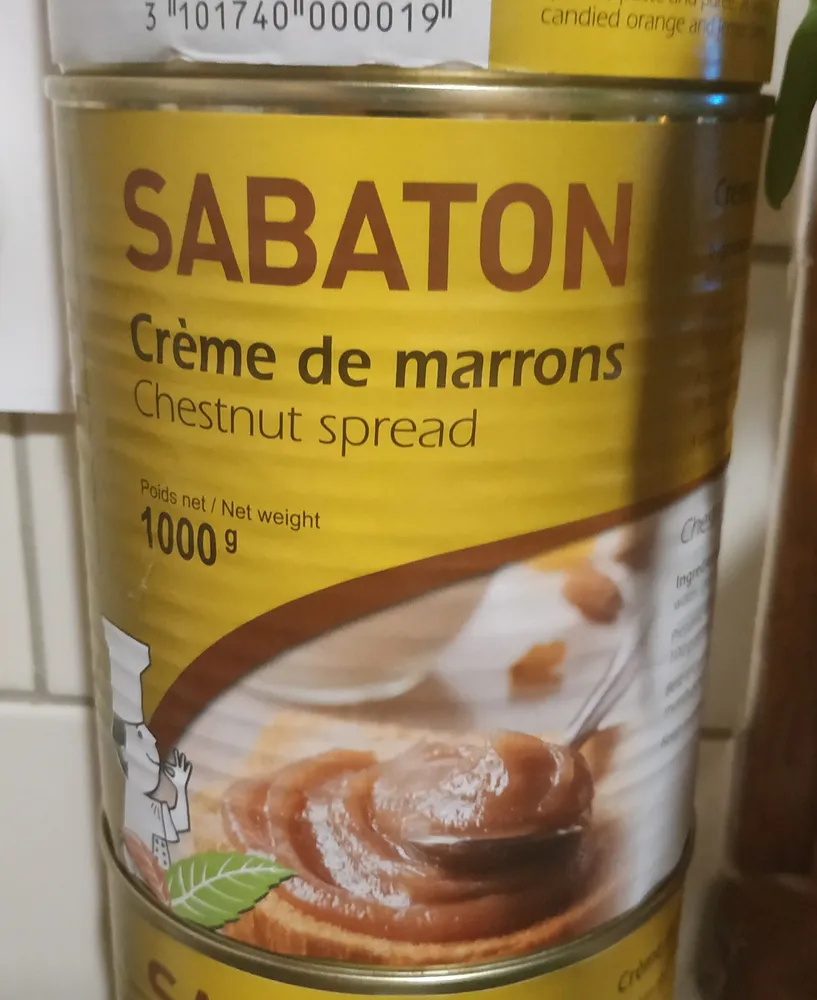 Crème de marrons