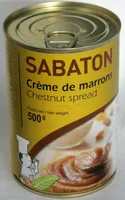 Crème de marrons