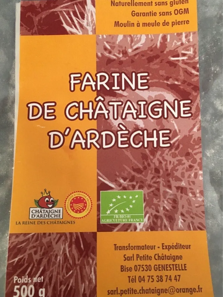 Farine de châtaigne