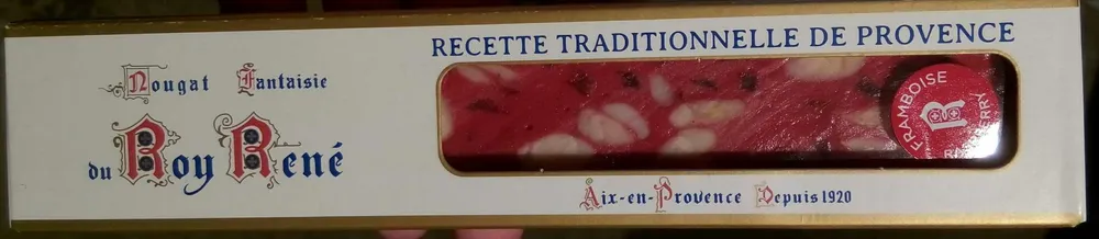 Nougat Fantaisie du Roy René Framboise